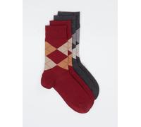 Burlington Basic Gift Box Damen Socken in rot in Größe: 36-41 für Damen