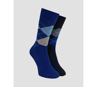 Burlington Basic Gift Box Herrensocken 2 Paar In Einer Box 20599-300 Dunkelblau;Blau;Mehrfarbig 45;43;41;46;44;42;40