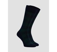 Burlington Buffalo Check Herrensocken Aus Wolle 21206-6120 Dunkelblau 40;42;44;46;41;43;45