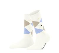 Burlington Damen Socken Covent Garden W So Baumwolle gemustert 1 Paar, Weiß Off-White 2042, 36-41