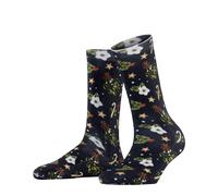 Burlington - Burlington Fancy Christmas Damen marine - Gr. - 38.5