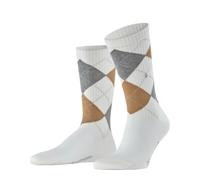 Burlington Herren Socken Bond Street M So Baumwolle einfarbig 1 Paar, Weiß Off-White 2040, 40-46