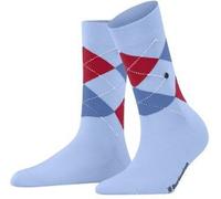 Burlington Covent Garden Mercerised Cotton Sock Hellblau Gr 36/41 Damen