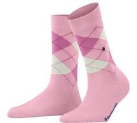 Burlington Damen Socken Covent Garden W SO Baumwolle gemustert 1 Paar, Rosa (Rose 8793) neu - umweltfreundlich, 36-41