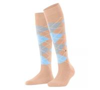 Burlington Damen Kniestrümpfe Whitby W Kh weich und warm lang gemustert 1 Paar, Braun Camel Hair Melange 5062, 36-41