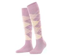 Kniestrümpfe BURLINGTON "Whitby", Mädchen, Gr. 36-41, lila (dusty lila (6854)), Obermaterial: 83% Polyacryl PAN. 17% Polyamid PA., Socken Kniestrümpfe (39509533-36) dusty lila (6854)