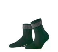 Burlington Damen Socken Plymouth W So Wolle einfarbig 1 Paar, Grün Forest 7450, 36-41