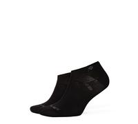 Burlington Damen Sneaker Everyday, Vorteilspack - Mesh Struktur, Onesize, 36-41 Schwarz 2er Pack (1x2P)