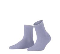 Burlington Damen Sneakersocken Chelsea W Sso Baumwolle kurz gemustert 1 Paar, Blau Cosmic Sky 6537, 36-41