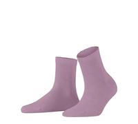 Burlington Damen Sneakersocken Chelsea W Sso Baumwolle kurz gemustert 1 Paar, Rosa Powder Pink 8493, 36-41