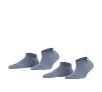 Burlington Damen Sneakersocken Everyday SN 2-Pack 22051-6662 36-41 Light Jeans