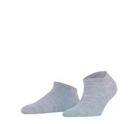 Burlington Damen Sneakersocken Soho Vibes W Sn Baumwolle kurz einfarbig 1 Paar, Blau Lavender 6538, 36-41