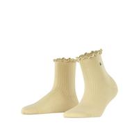 Burlington Damen Sneakersocken Wonderful Waves W So Baumwolle kurz einfarbig 1 Paar, Beige Cream 4011, 36-41