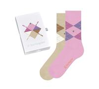 Burlington Damen Socken Basic Gift Box W So Baumwolle gemustert 2 Paar, Mehrfarbig Sortiment 0069, 36-41