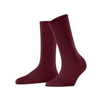 Burlington Damen Bloomsbury Socken atmungsaktive klimaregulierende geruchshemmende nachhaltige Wolle Baumwolle verstärkt flache Naht für druckfreie Fußspitze einfarbig Business Alltag 1 Paar