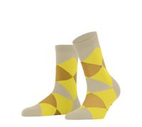 Burlington Damen Socken Bonnie W Sso Baumwolle gemustert 1 Paar, Beige Cream 4019, 36-41