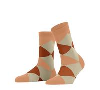 Burlington Damen Socken Bonnie W Sso Baumwolle gemustert 1 Paar, Orange Peach 8766, 36-41