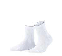 Burlington Damen Sneakersocken Chelsea W Sso Baumwolle kurz gemustert 1 Paar, Weiß White 2000, 36-41