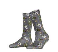 Burlington Damen Socken Christmas W So Baumwolle gemustert 1 Paar, Grau Light Grey Melange 3390 Fancy Christmas, 36-41
