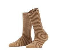 Burlington Damen Socken Cosy Cord W SO Baumwolle einfarbig 1 Paar, Braun (Camel Hair 5063), 36-41