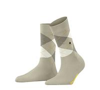 Burlington Damen Socken Covent Garden W SO Baumwolle gemustert 1 Paar, Beige (Gravel 4840) neu - umweltfreundlich, 36-41