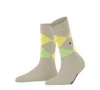 Burlington Damen Socken Covent Garden W So Baumwolle gemustert 1 Paar, Beige Gravel 4841, 36-41