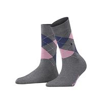 Burlington Damen Socken Covent Garden SO 22088-3615 Baumwolle gemustert Concrete Melange 36-41