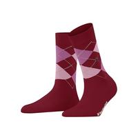 Burlington Damen Socken Covent Garden W So Baumwolle gemustert 1 Paar, Orange Tropicana 8049, 36-41