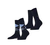 Burlington Damen Socken Everyday Mix Multipack W So Baumwolle gemustert 2 Paar, Lila Plum 6130, 36-41