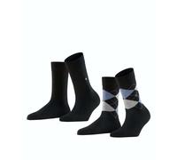 Burlington Damen Socken Everyday Mix SO 2P 22044-3000 36-41 Black