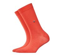 Burlington Damen Socken LADY, Vorteilspack - Kurzstrumpf, Onesize, Unifarben, Labeling, 36-41 Orangerot 2 Paar (2x1P)