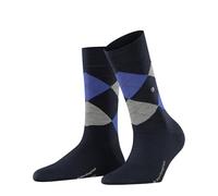 Burlington Damen Socken Marylebone W So Wolle gemustert 1 Paar, Blau Marine 6120, 36-41
