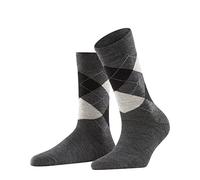 Burlington Damen Socken Marylebone W So Wolle gemustert 1 Paar, Grau Anthracite Melange 3090-O, 36-41