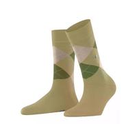 Burlington Damen Socken Marylebone W So Wolle gemustert 1 Paar, Grün Khaki 7206, 36-41