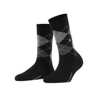 Burlington Damen Socken Marylebone W So Wolle gemustert 1 Paar, Schwarz Black 3000, 36-41
