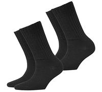 Burlington Damen Socken Plymouth 2er Pack, Größe:36-41;Farben:Black (3000)