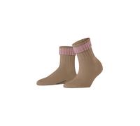 Burlington Damen Socken Plymouth W So Wolle einfarbig 1 Paar, Braun Sun 5039, 36-41