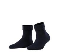 Burlington Damen Socken Plymouth W So Wolle einfarbig 1 Paar, Blau Dark Navy 6375, 36-41