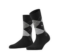 Burlington Damen Socken - Queen, Kurzstrümpfe, Baumwolle, Rautenmuster, Logoemblem 36-41 Mehrfarbig