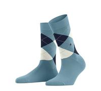 Burlington Damen Socken Queen W So Baumwolle gemustert 1 Paar, Blau Key Largo 6852, 36-41