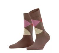 Burlington Damen Socken Queen W So Baumwolle gemustert 1 Paar, Braun Walnut 5022, 36-41