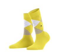 Burlington Damen Socken Queen W So Baumwolle gemustert 1 Paar, Gelb Sunshine 1330, 36-41