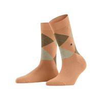 Burlington Damen Socken Queen W So Baumwolle gemustert 1 Paar, Orange Peach 8766, 36-41