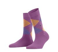 Burlington Damen Socken Queen W So Baumwolle gemustert 1 Paar, Rosa Peony 8042, 36-41
