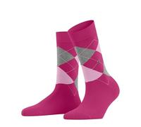 Burlington Damen Socken Queen W So Baumwolle gemustert 1 Paar, Rot Aubergine 8764, 41-45