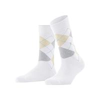 Burlington Damen Socken Queen W So Baumwolle gemustert 1 Paar, Weiß White 2005, 41-45
