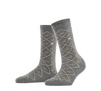 Burlington Damen Socken Reindeer W So Baumwolle gemustert 1 Paar, Grau Light Grey 3400, 36-41