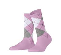 Burlington Damen Socken Rib Courtside W So Baumwolle einfarbig 1 Paar, Rosa Sporty-Rose 8393, 36-41