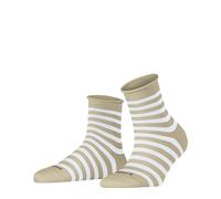 Burlington Damen Socken Swansea W Sso Baumwolle gemustert 1 Paar, Beige Cream 4011, 36-41