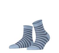 Burlington Damen Socken Swansea W Sso Baumwolle gemustert 1 Paar, Blau Patagonia 6267, 36-41